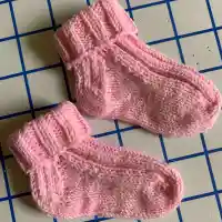 Knitting For Baby, The Free "Perfect Newborn Socks" Pattern