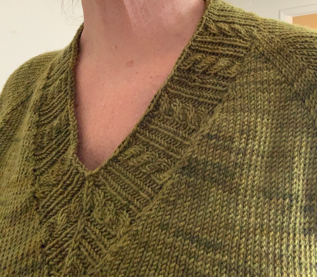 Neck cables and ribbing
