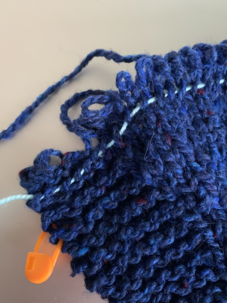 Lifeline and ripping back in knitting